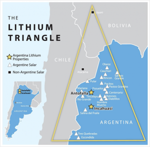 India signs an agreement to acquire five lithium mines in Argentina.