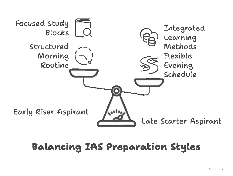 THE DAILY ROUTINE OF A SUCCESSFUL IAS ASPIRANTS: