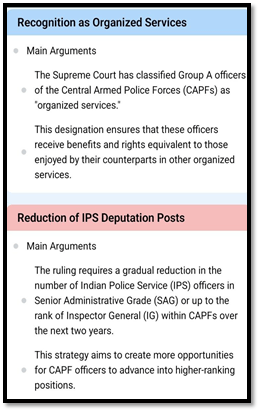 Recognition as Organised Services