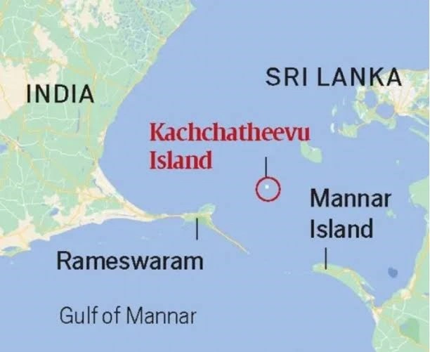 Katchatheevu Island:
(Fishermen's Rights)