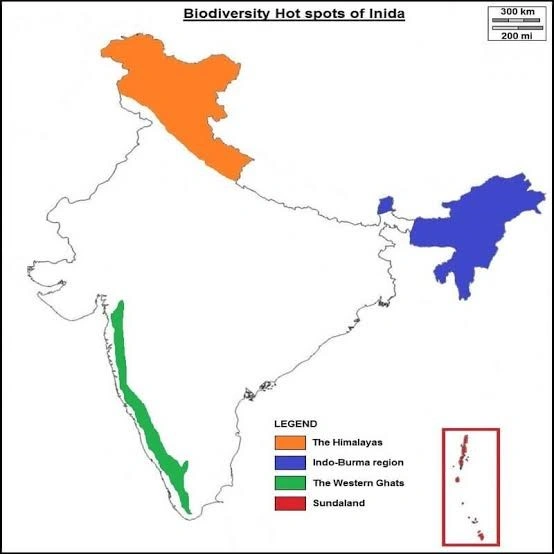 Biodiversity Hotspots of India: