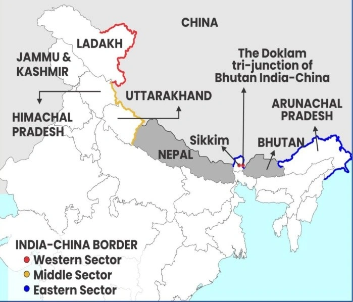 India-China Border: