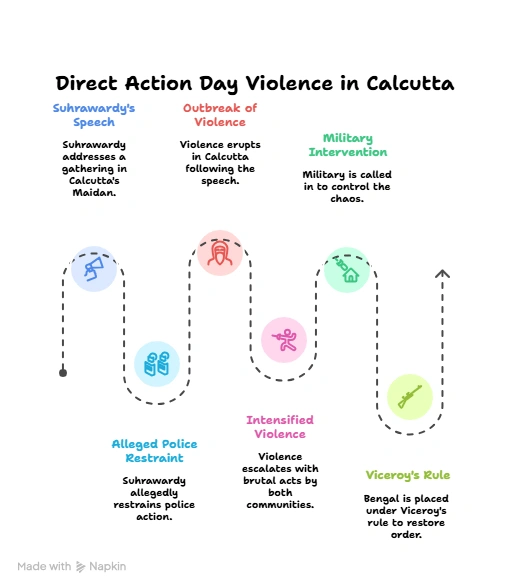 Direct Action Day Violence in Calcutta