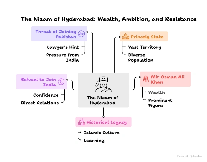 The Nizam of Hyderabad: Wealth, Ambition, and Resistance