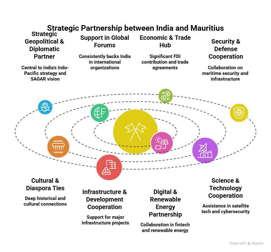 Strategic Partnership between India and Mauritius