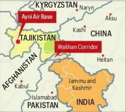 Ayni airbase in Tajikistan