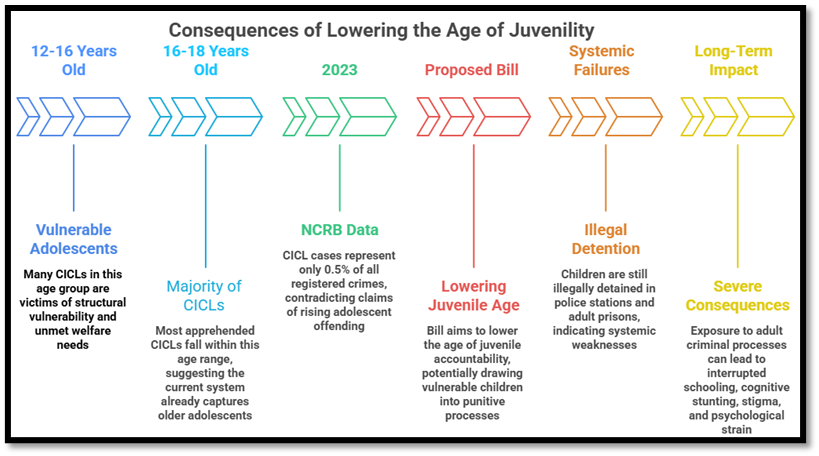 Consequences of Lowering the Age of Juvenility