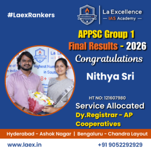 Deputy Registrar Nithyasri’s Journey in APPSC Group-1