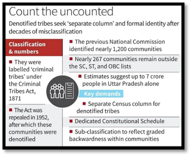 Denotified tribes seek 'Seperate Column' and formal identity after decades of misclassification