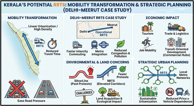 Kerala RRTS project: Mobility Transformation & Strategic Planning (Delhi-Meerut Case Study)