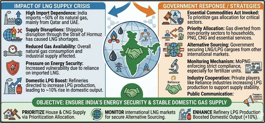 Impact of LNG Supply Crisis and Government Response / Strategies: