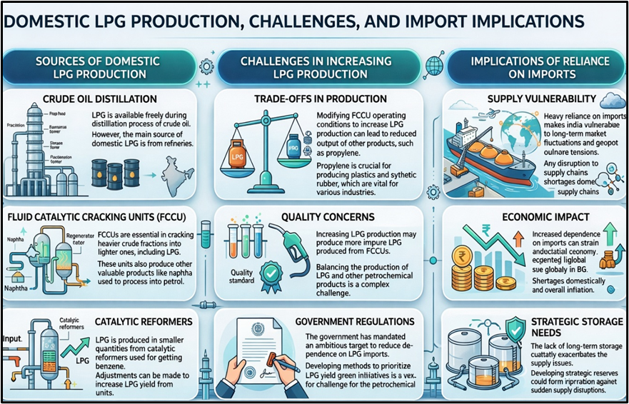 Domestic LPG Production, Challenges, and Import Implications