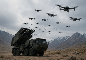 Drone swarm warfare: Atlas System and Strategic Risks