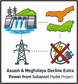 Assam & Meghalaya Refuse Costly Power from Subansiri Lower Hydroelectric Project