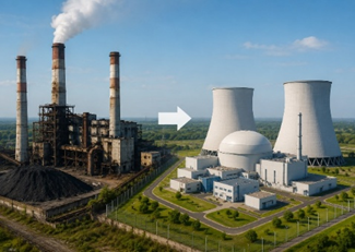 Nuclear Energy Expansion through Repurposed Thermal Sites