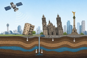 Mexico City Subsidence and Urban Water Stress