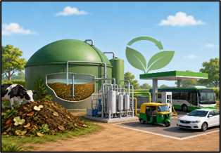 Compressed Biogas Blending and India’s Gas Economy