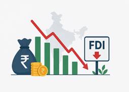 Net Foreign Direct Investment: Why India Recorded Negative FDI