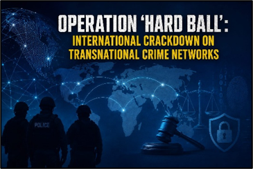 Operation ‘Hard Ball’: International Crackdown on Transnational Crime Networks