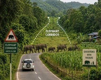 Elephant Corridors: Balancing Conservation and Conflict