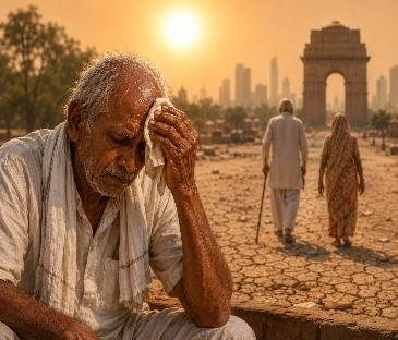 India Heat Stress and Elderly Vulnerability