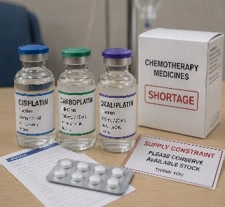 Platinum-Based Chemotherapy Shortage and Drug Security