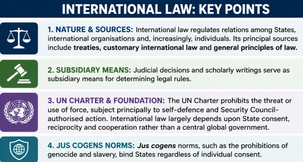 International Law: Key Points