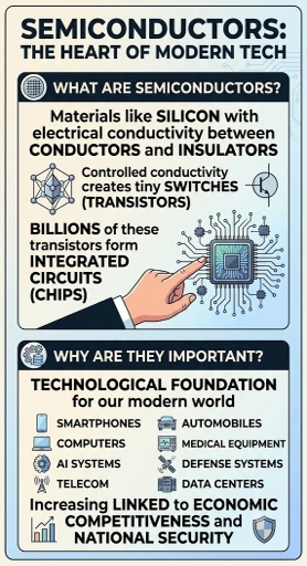 Semiconductors: The Heart of Modern Technology
(Semicon 2.0)