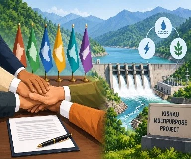 Six States Sign Agreement for Kishau Multipurpose Project
