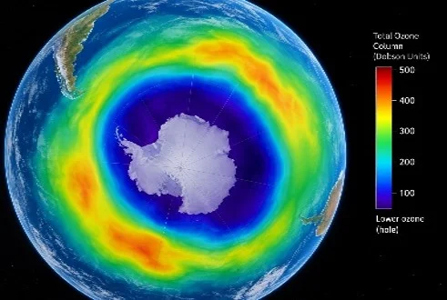 Antarctic Ozone Hole Expands Above Seasonal Average in 2026