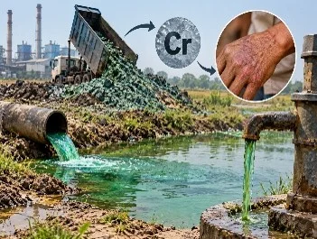 Chromium Pollution: Uttar Pradesh's Groundwater and Health Risks