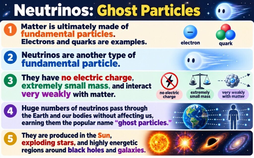 Neutrino: Ghost Particles