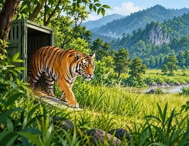 Tiger Reintroduction: Restoring Buxa’s Tiger Population