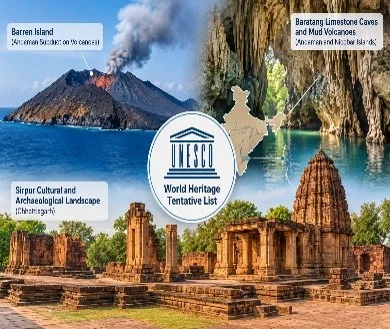 3 Indian Sites Added to UNESCO World Heritage Tentative List 