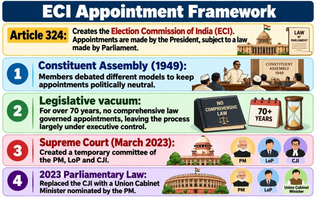 Election Commissioner of India Appointment Framework