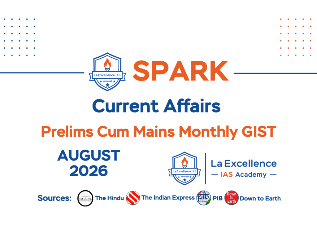 UPSC Current Affairs August 2026 PDF Monthly GIST magazine cover